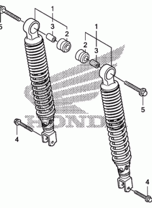 REAR SHOCK ABSORBER