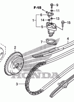 CAM CHAIN@TENSIONER