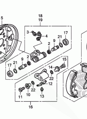 FRONT BRAKE PANEL