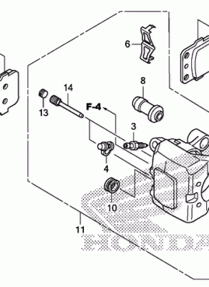 FRONT BRAKE CALIPER