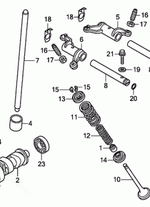 CAMSHAFT@VALVE