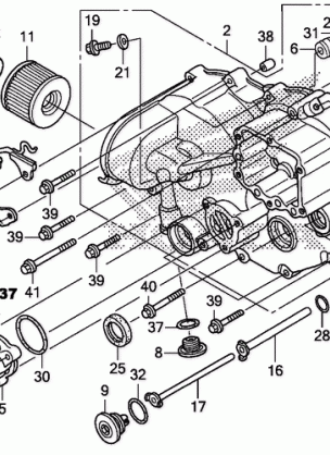 FRONT CRANKCASE COVER