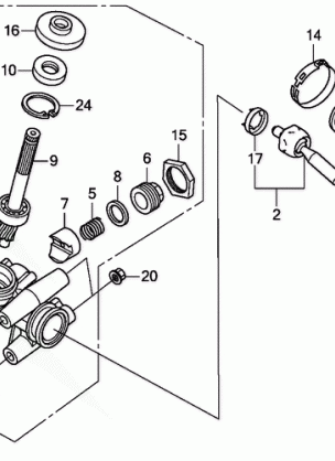 STEERING GEAR BOX@TIE ROD