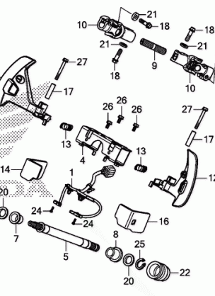 STEERING WHEEL@STEERING  SHAFT (2)