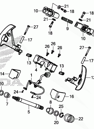 STEERING WHEEL@STEERING  SHAFT (2)