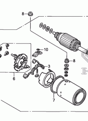 STARTING MOTOR