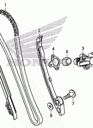 CAM CHAIN@TENSIONER