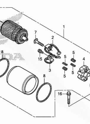 STARTING MOTOR