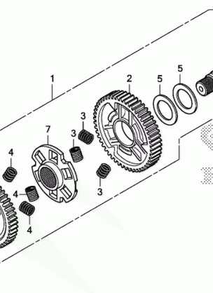 FINAL DRIVEN SHAFT