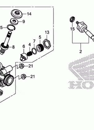 STEERING GEAR BOX@TIE ROD