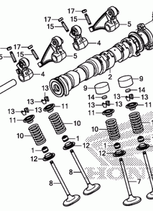 CAMSHAFT@VALVE