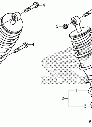 REAR SHOCK ABSORBER (1)