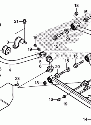 REAR ARM@REAR STABILIZER