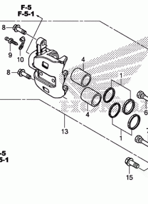 FRONT BRAKE CALIPER