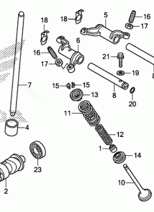 CAMSHAFT@VALVE