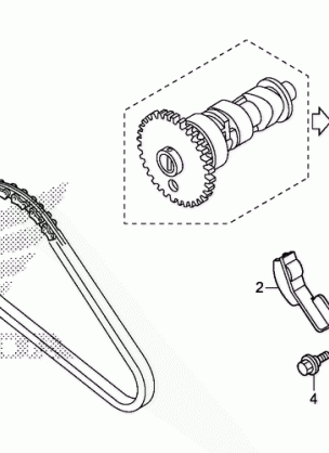 CAM CHAIN@TENSIONER