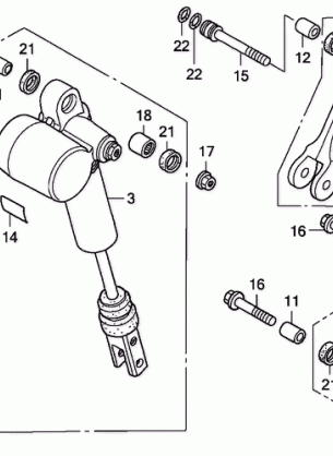 REAR SHOCK ABSORBER