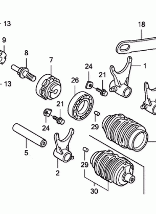 GEAR SHIFT DRUM