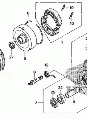 REAR BRAKE PANEL