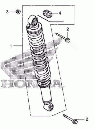 REAR SHOCK ABSORBER