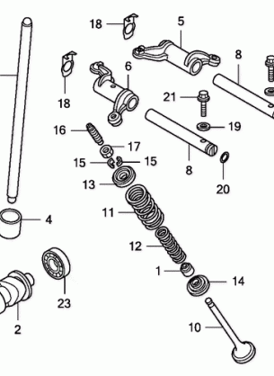 CAMSHAFT@VALVE