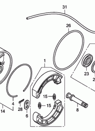 REAR BRAKE PANEL