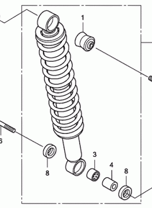 REAR SHOCK ABSORBER