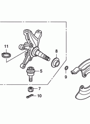 FRONT KNUCKLE (2WD)