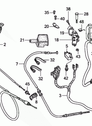 HANDLE LEVERS@SWITCHES   @CABLES