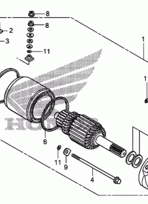 STARTING MOTOR (