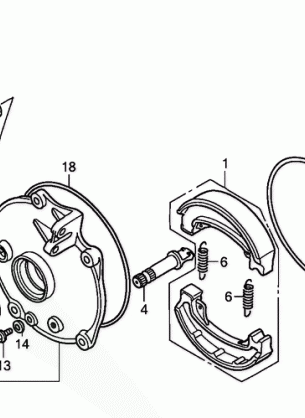 REAR BRAKE DRUM