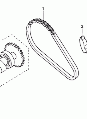 CAM CHAIN@TENSIONER