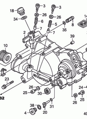 FRONT CRANKCASE COVER