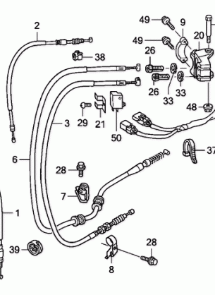 HANDLE LEVERS@SWITCHES   @CABLES (