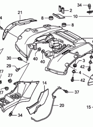 REAR FENDER (''06)