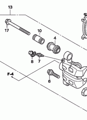 FRONT BRAKE CALIPER