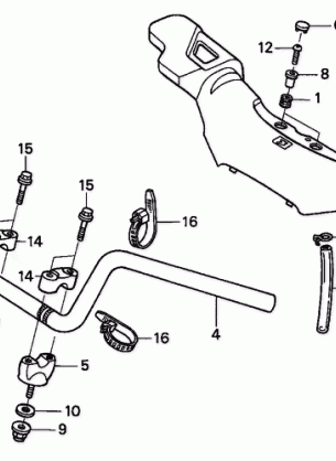 HANDLEBAR                (TRX300EX'01-'06)