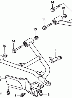 FRONT ARM (4WD)