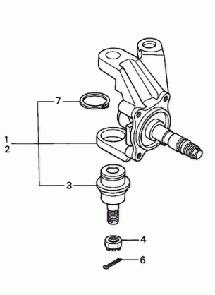 KNUCKLE (2WD)