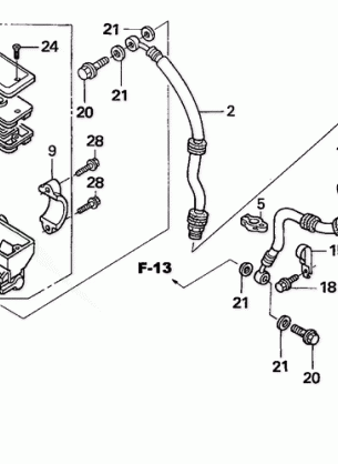 FRONT BRAKE MASTER       CYLINDER