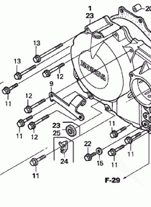 RIGHT CRANKCASE COVER