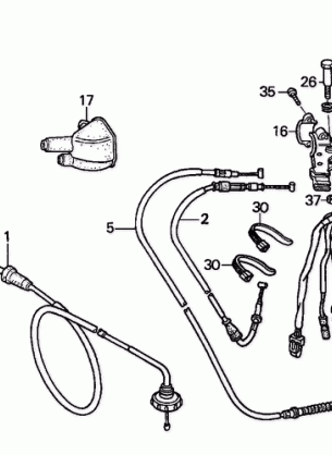 HANDLE LEVERS@SWITCHES   @CABLES (