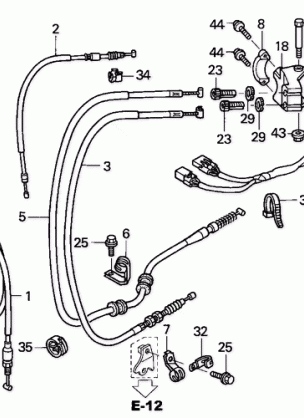 HANDLE LEVER@SWITCH@CABLE (