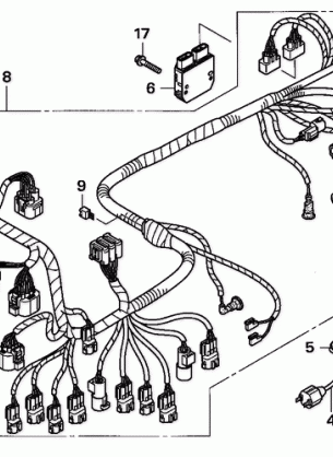 WIRE HARNESS             (TRX500FA / FGA'05)