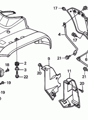 FRONT FENDER ('05)