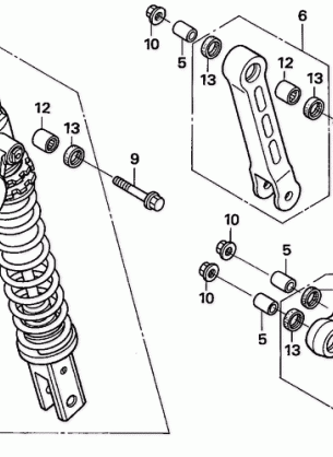 REAR SHOCK ABSORBER