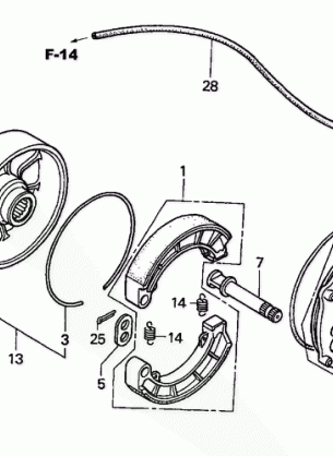 REAR BRAKE PANEL