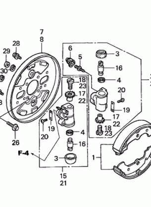 FRONT BRAKE PANEL