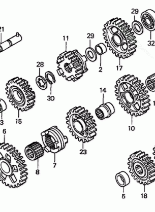 TRANSMISSION (TRX450FM)