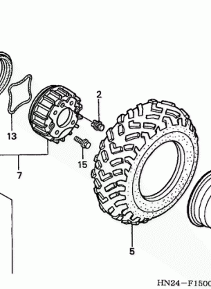 FRONT WHEEL